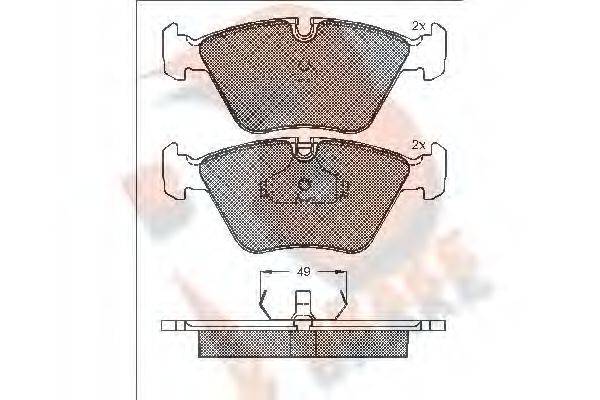 R BRAKE RB0773