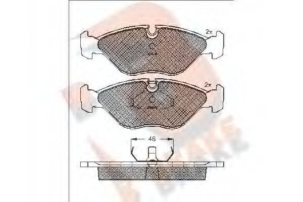 R BRAKE RB0774