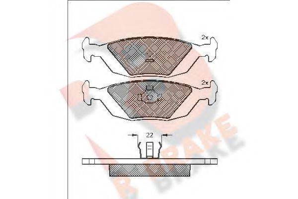 R BRAKE RB0775