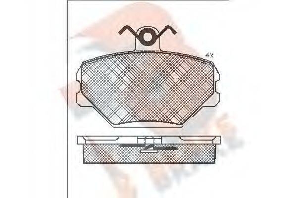 R BRAKE RB0780