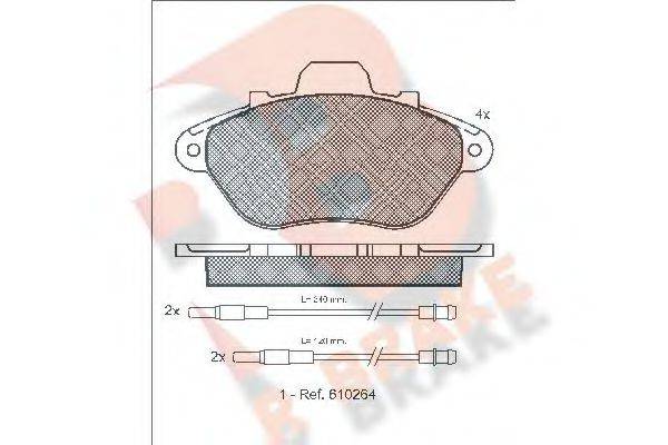 R BRAKE RB0786