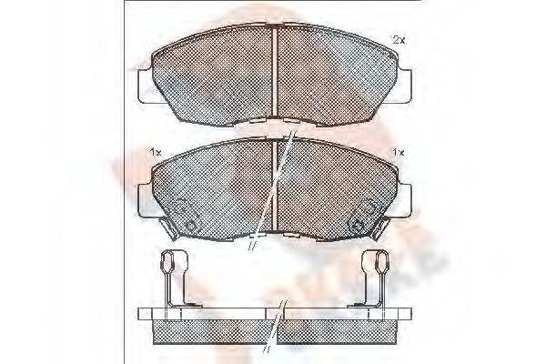R BRAKE RB0797