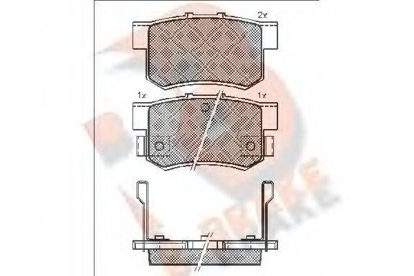 R BRAKE RB0798