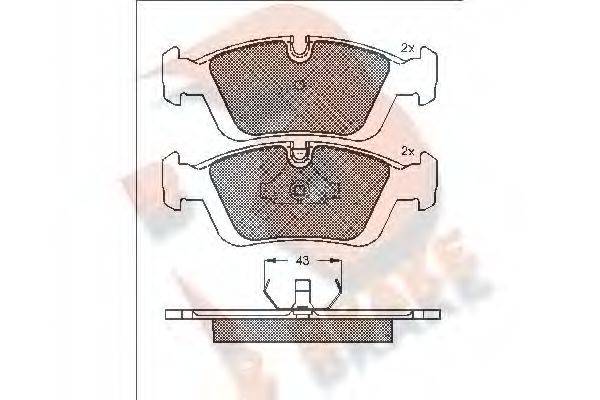R BRAKE RB0801