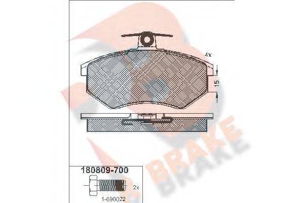R BRAKE RB0809-700