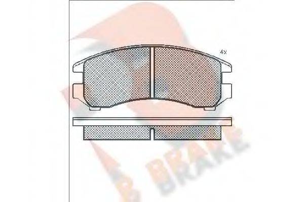 R BRAKE RB0810-204