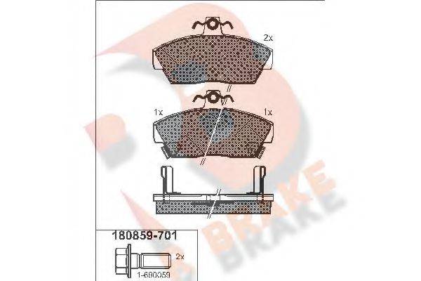R BRAKE RB0859-701