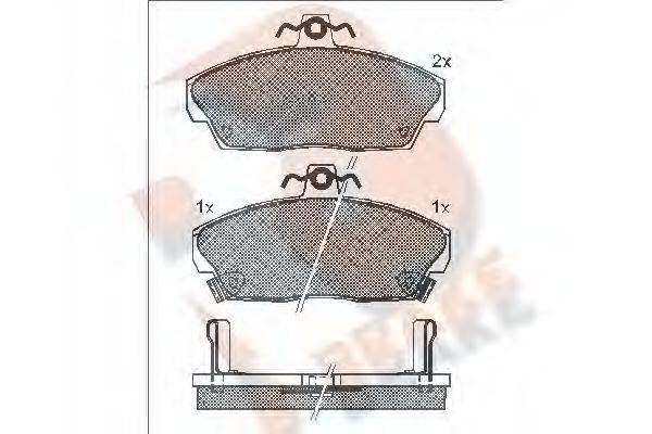 R BRAKE RB0860