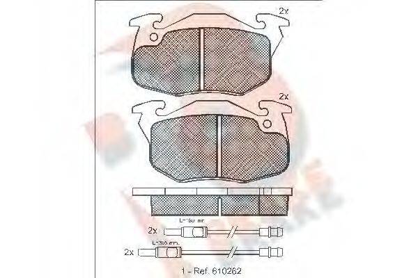 R BRAKE RB0866