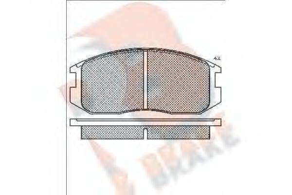R BRAKE RB0875