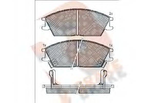 R BRAKE RB0887