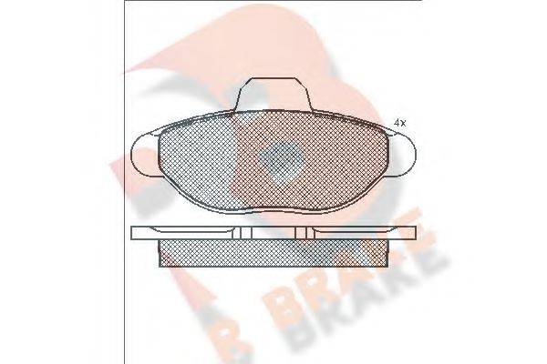 R BRAKE RB0923
