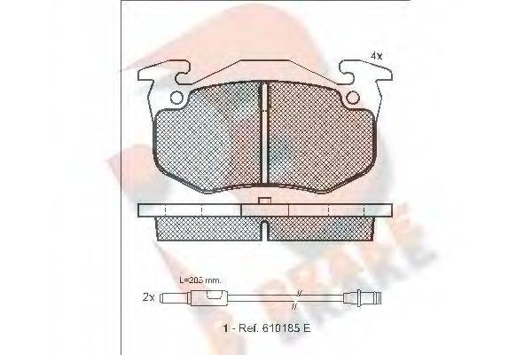 R BRAKE RB0931