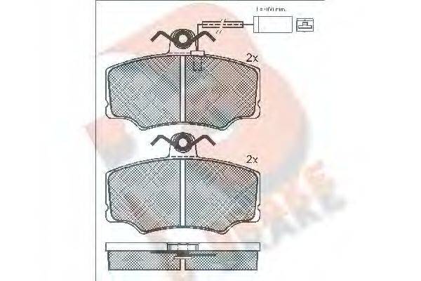 R BRAKE RB0945