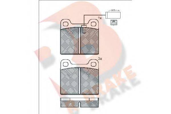 R BRAKE RB0947