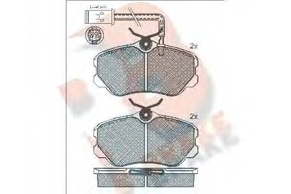 R BRAKE RB0949