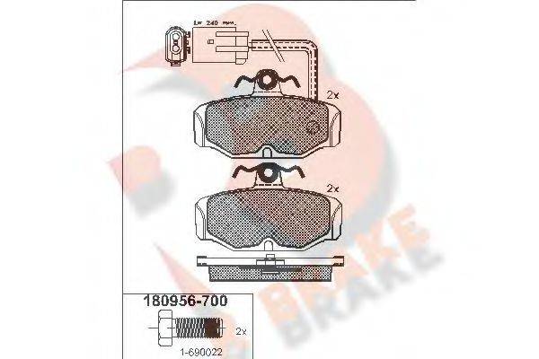 R BRAKE RB0956-700