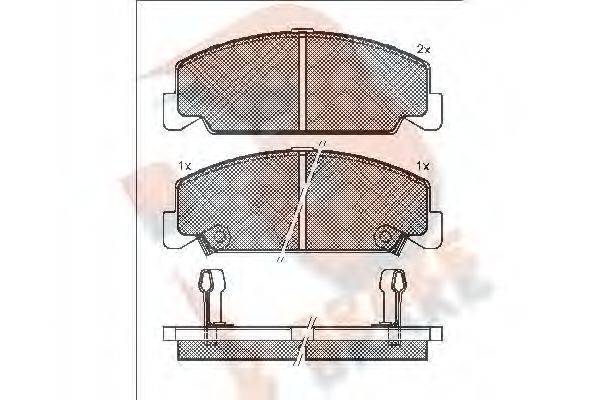 R BRAKE RB0961