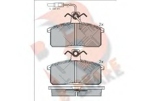 R BRAKE RB0966