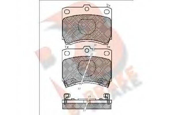 R BRAKE RB0969