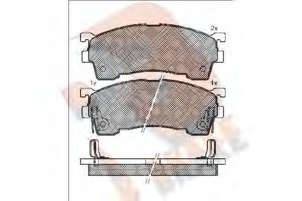 R BRAKE RB0971-204