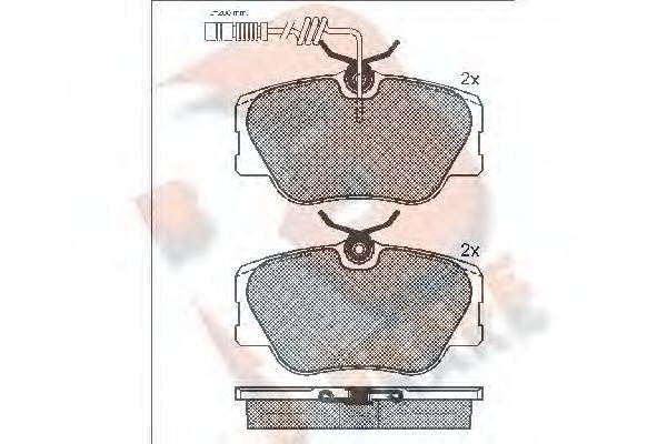 R BRAKE RB0972
