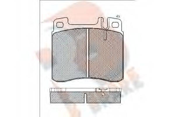 R BRAKE RB0975
