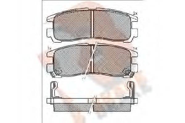 R BRAKE RB0981