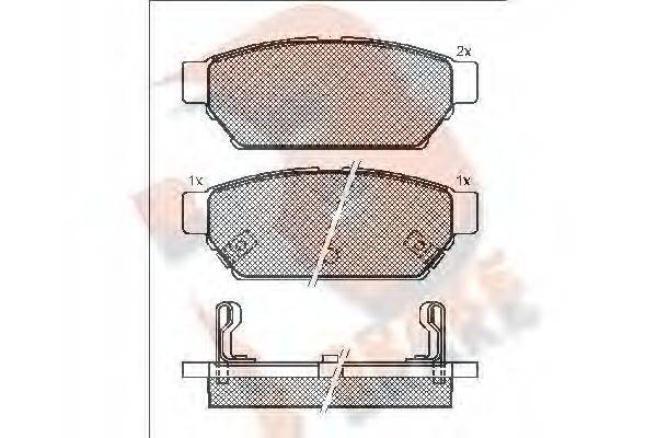 R BRAKE RB0982