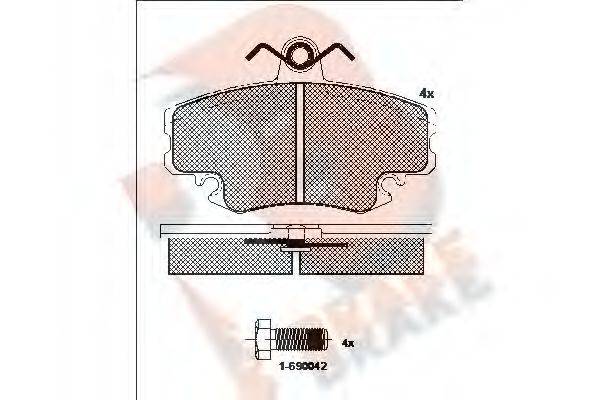 R BRAKE RB0993-204
