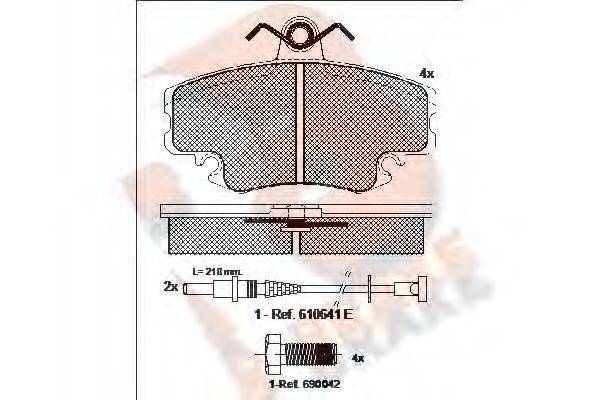 R BRAKE RB0993-700