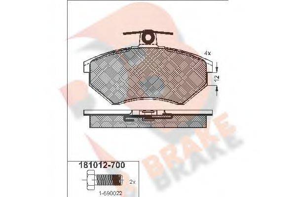 R BRAKE RB1012-700