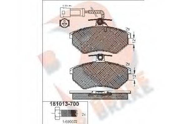 R BRAKE RB1013-700
