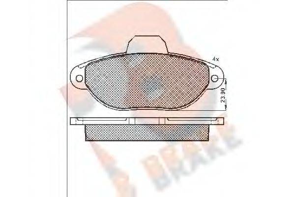 R BRAKE RB1018