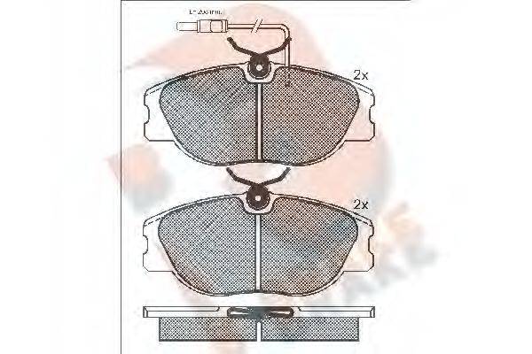 R BRAKE RB1033