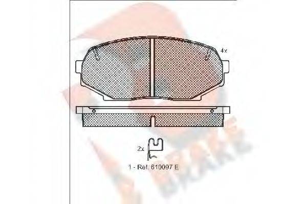 R BRAKE RB1099