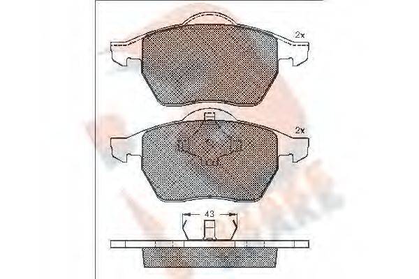 R BRAKE RB1131