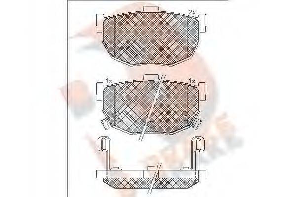 R BRAKE RB1144