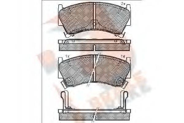 R BRAKE RB1153