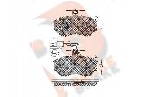 R BRAKE RB1216