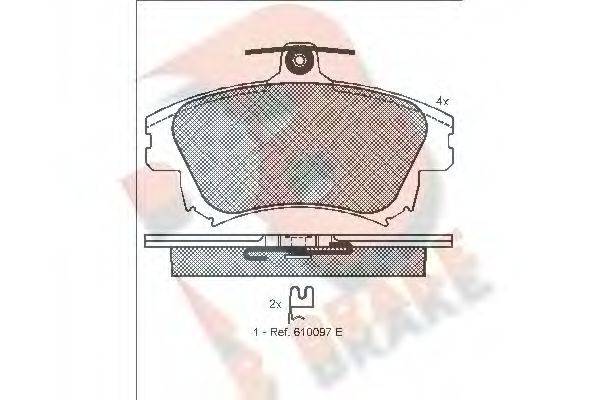 R BRAKE RB1236