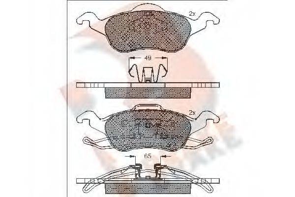R BRAKE RB1264