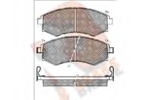 R BRAKE RB1267