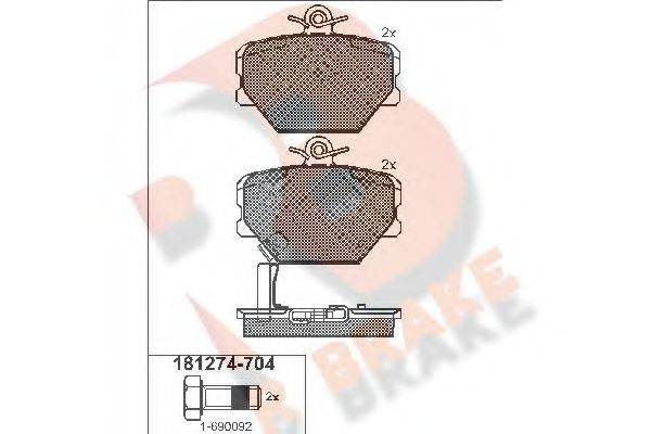 R BRAKE RB1274-704