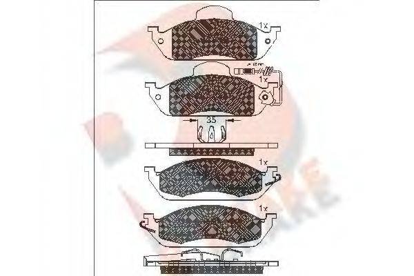 R BRAKE RB1276