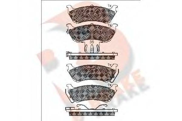 R BRAKE RB1277