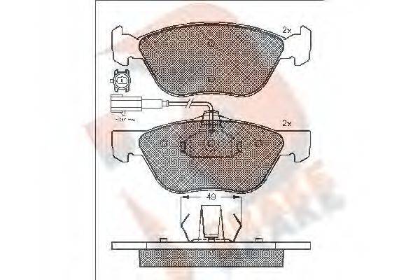 R BRAKE RB1283