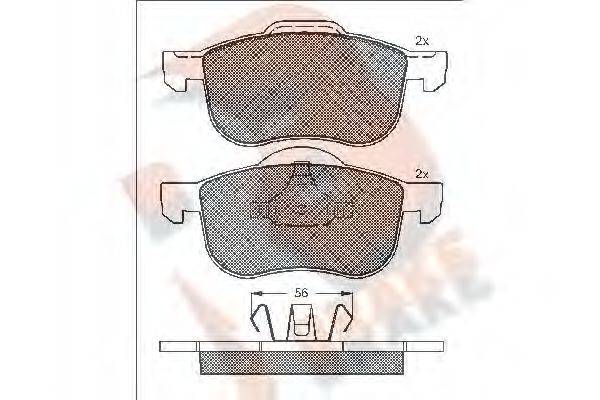R BRAKE RB1297