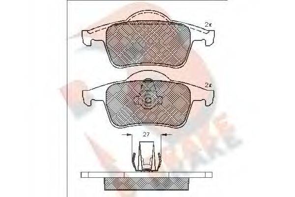 R BRAKE RB1298