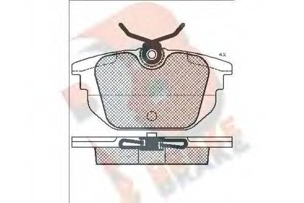 R BRAKE RB1307